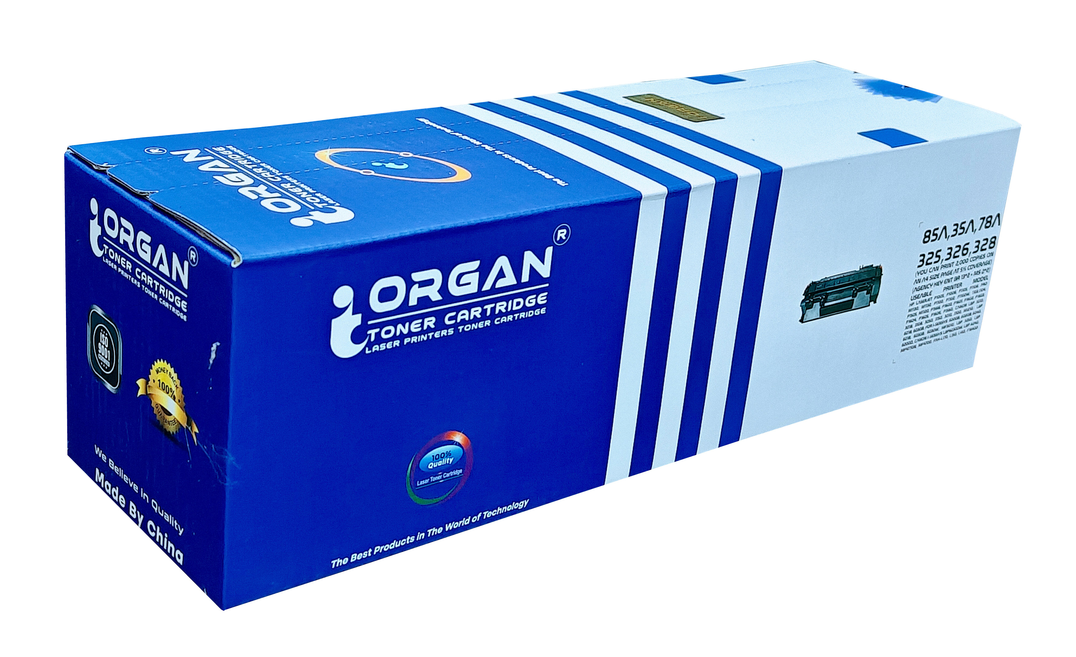 Organ Toner Cartridge  85A, 35A, 78A, CRG 325, 326, 328 image 2