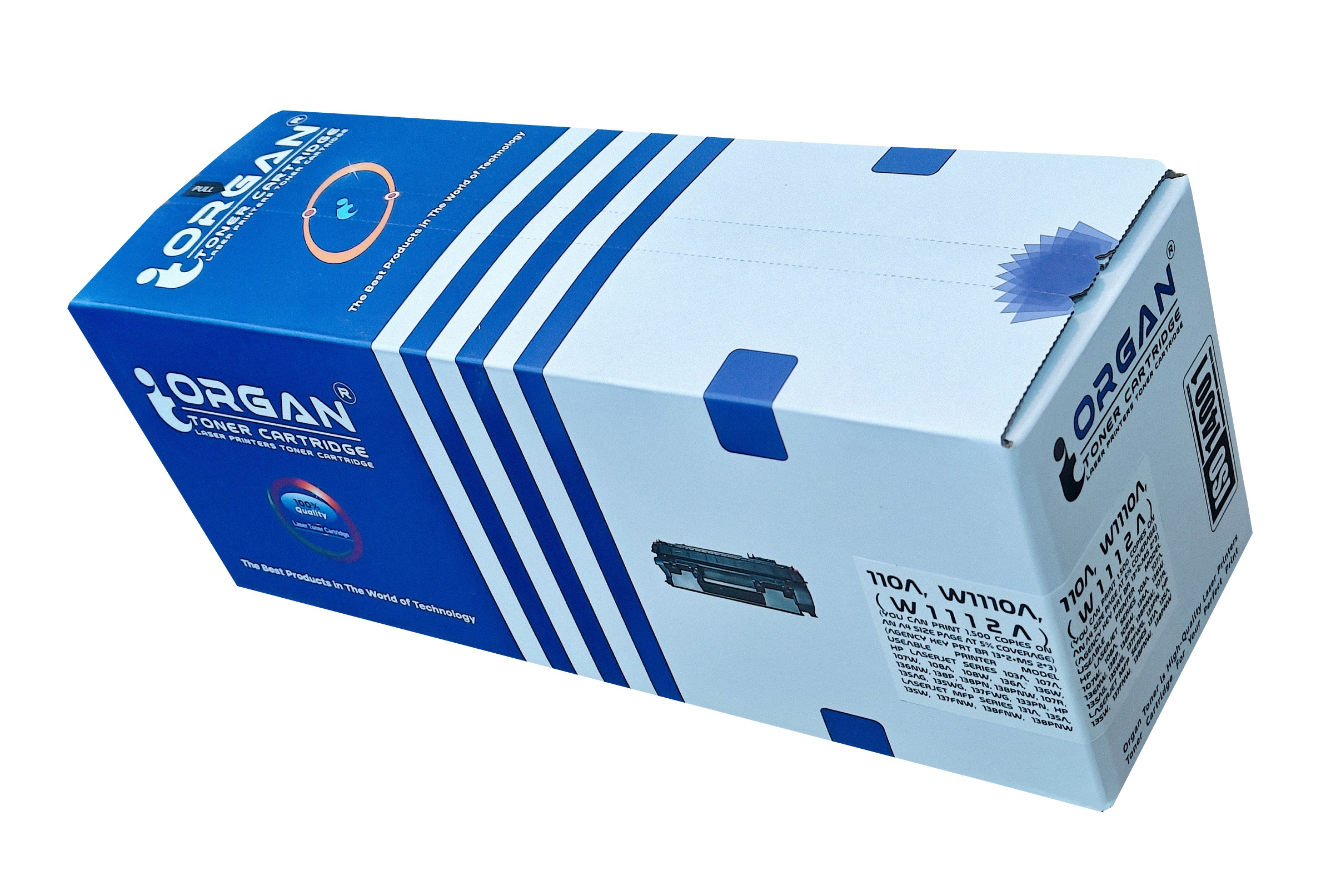 Organ Toner Cartridge  110A, W1110A, (Part No W1112A)