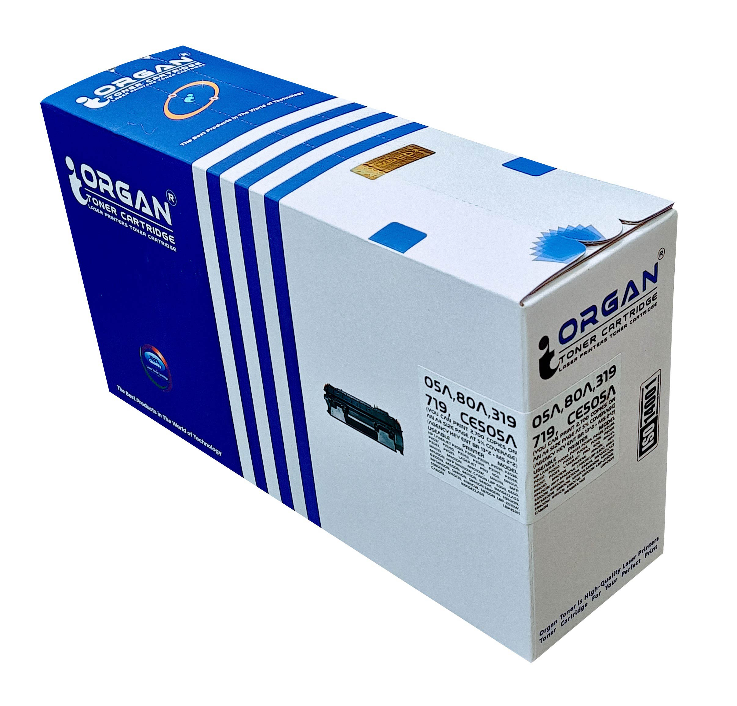 Organ Toner Cartridge 05A, CE505A, 80A, CF280A, CRG 319 image 2