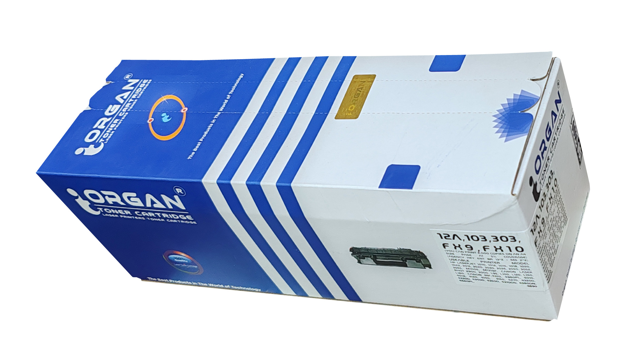 Organ Toner Cartridge Q2612A, 12A, CRG 103, 303, 703, FX9, FX10 image 2