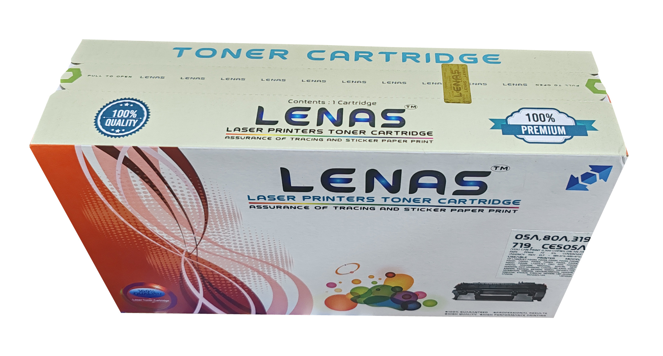 Lenas Toner Cartridge 05A, CE505A, 80A, CF280A, CRG 319