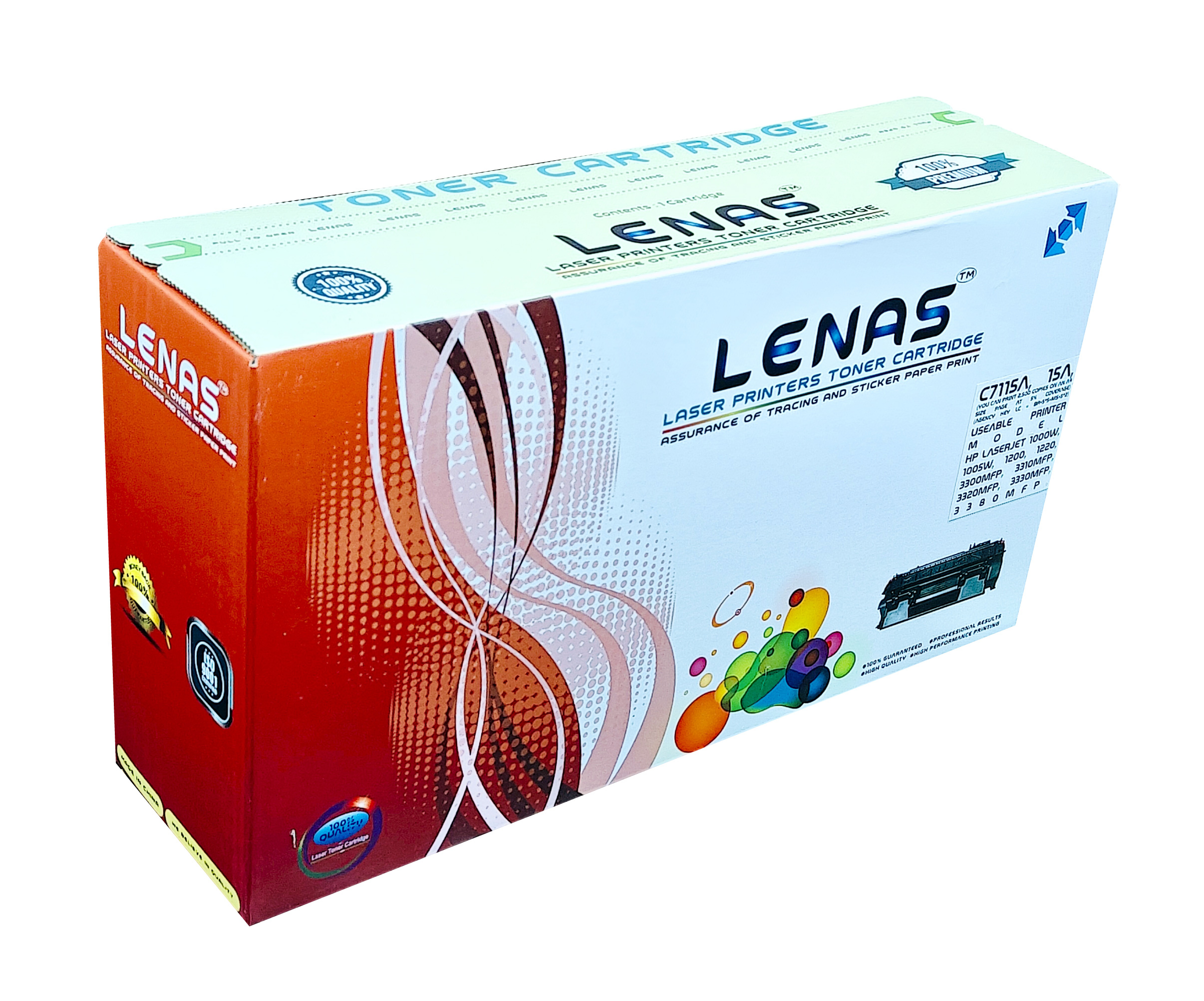 Lenas Toner Cartridge 15A, C7115A, 24A, Q2624A, EP-25, EP25, 13A, Q2613A image 3