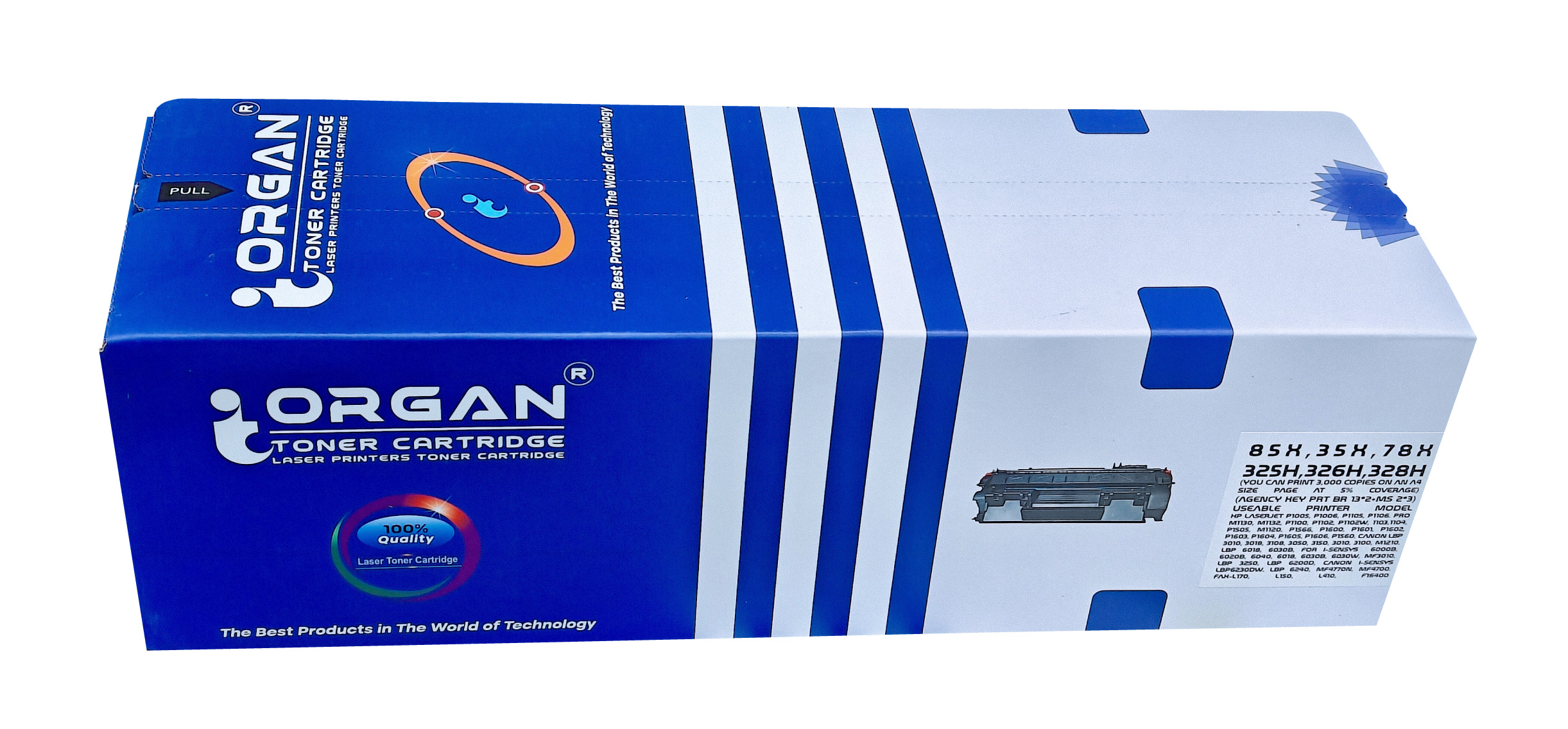 Organ Toner Cartridge  85X, 35X, 78X, CRG 325H, 326H, 328H