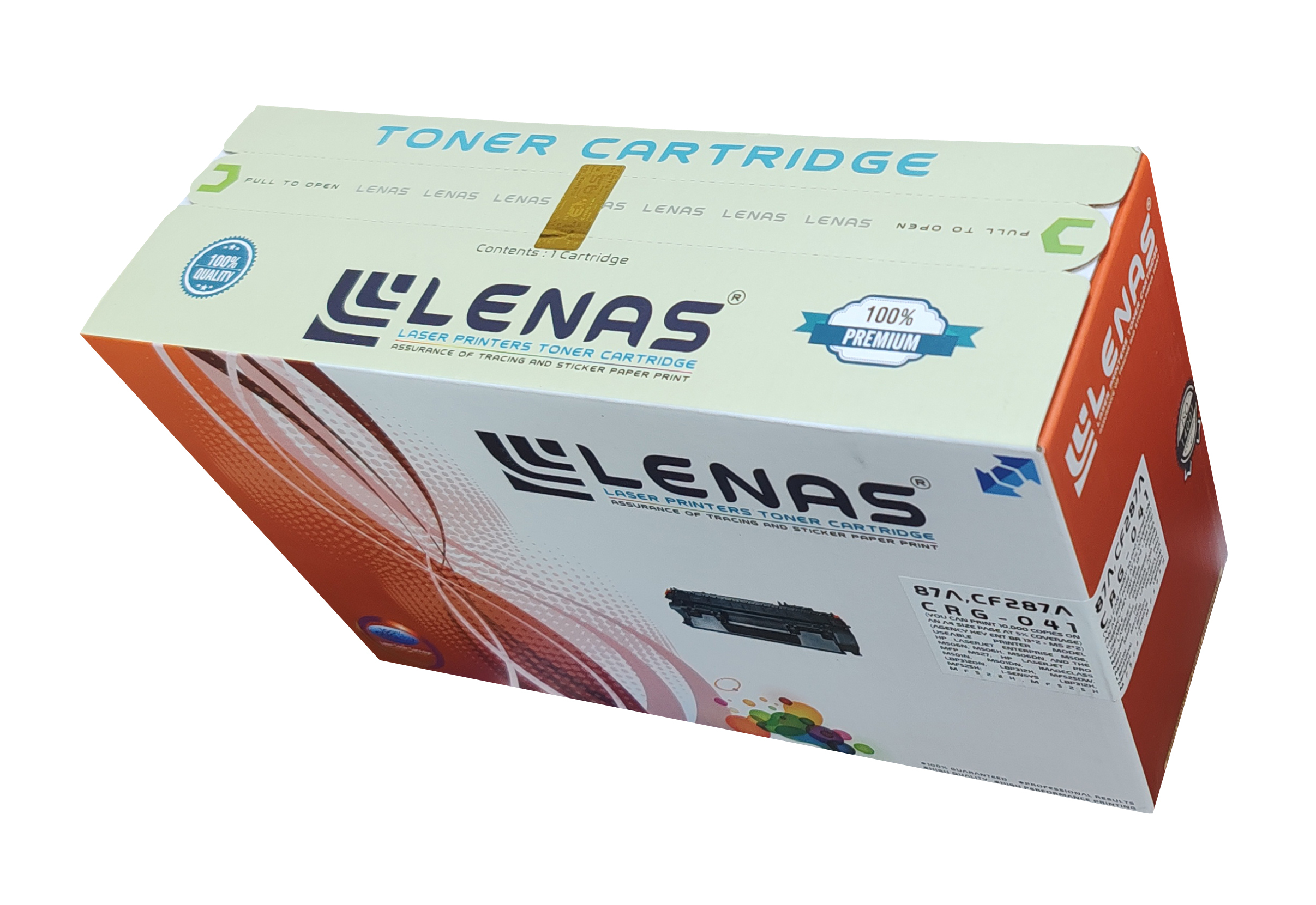 Lenas Toner Cartridge 87A, CF287A, CRG 041