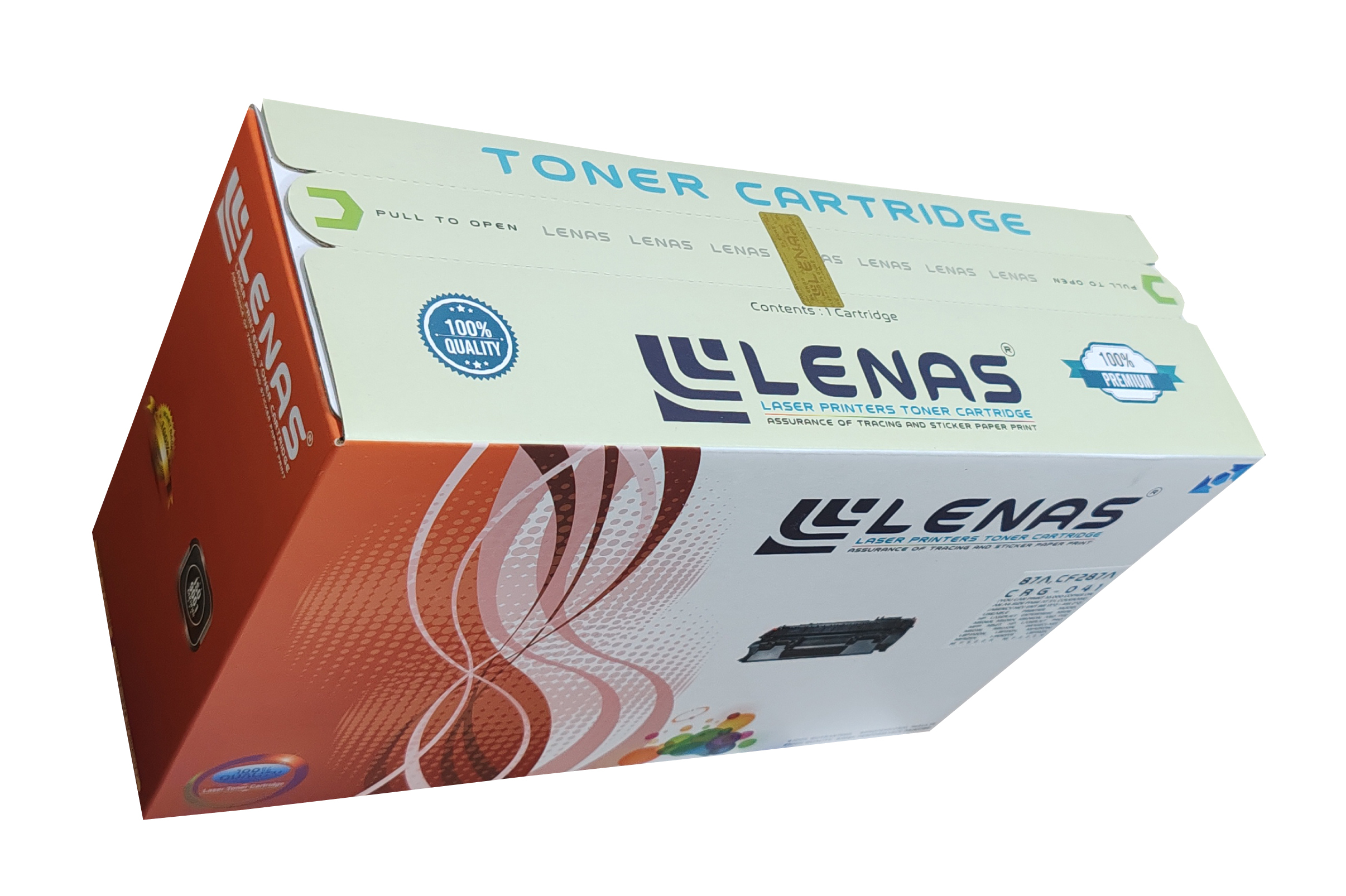 Lenas Toner Cartridge 87A, CF287A, CRG 041 image 2