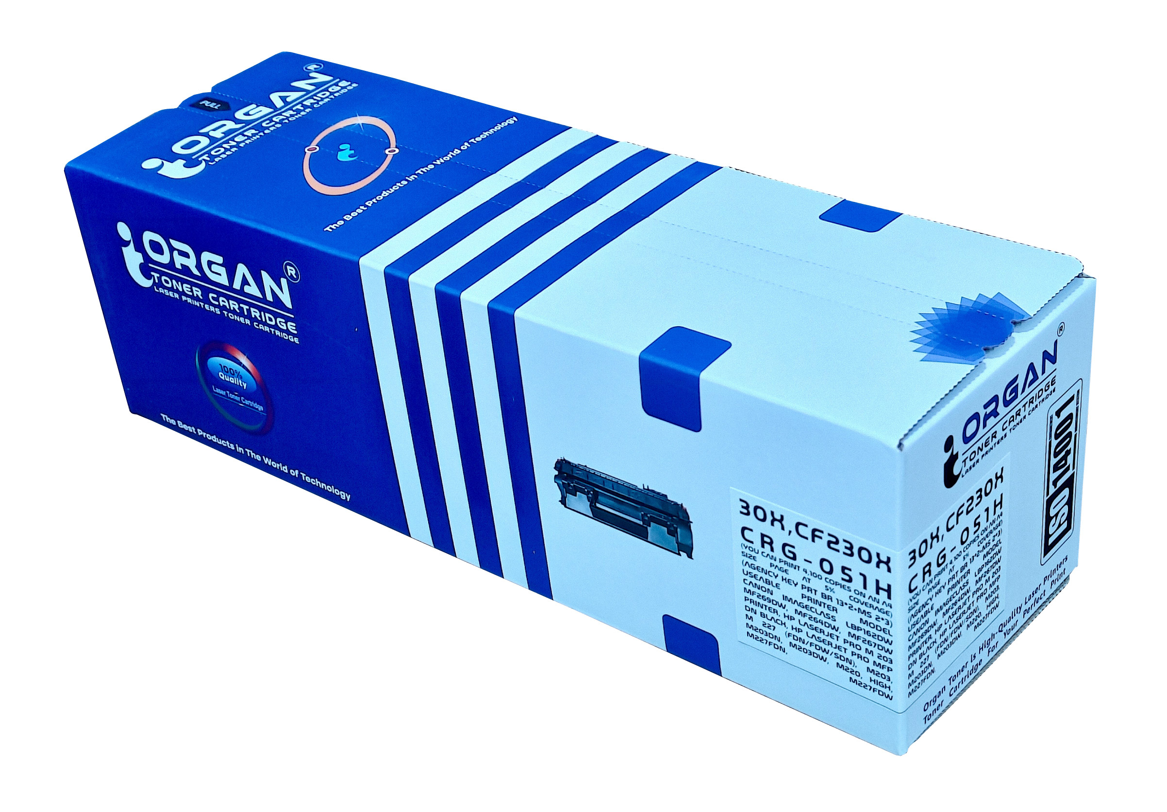 Organ Toner Cartridge 30X, CF230X, Canon CRG-051H image 2