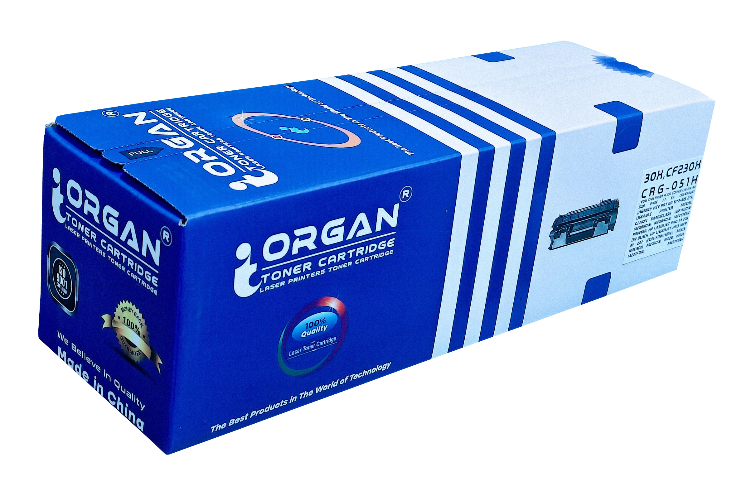 Organ Toner Cartridge 30X, CF230X, Canon CRG-051H