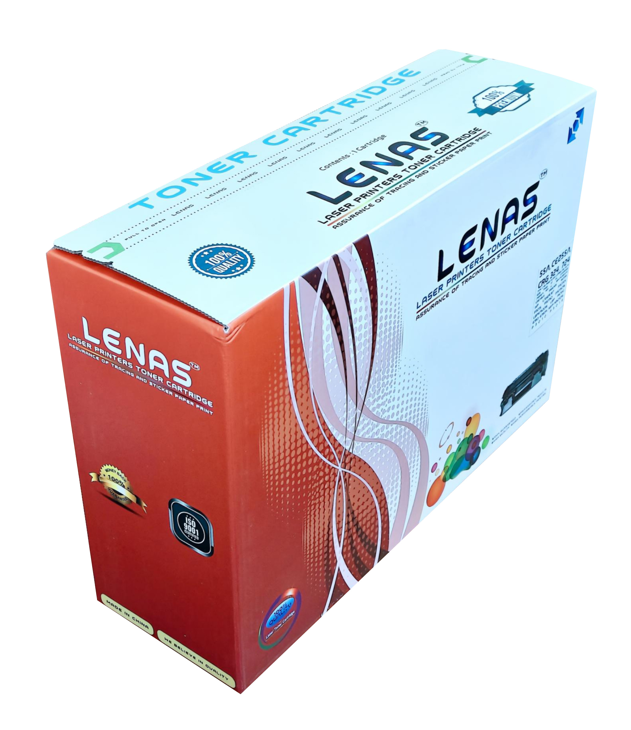 Lenas Toner Cartridge 55A, CE255A, CRG 324, 524, 724 image 2