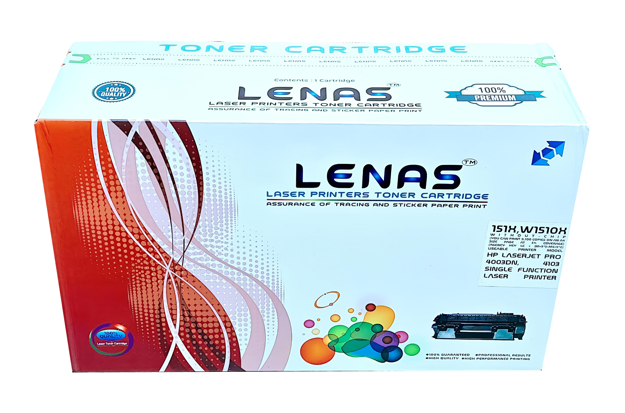 Lenas Toner Cartridge 151X, W1510X image 3