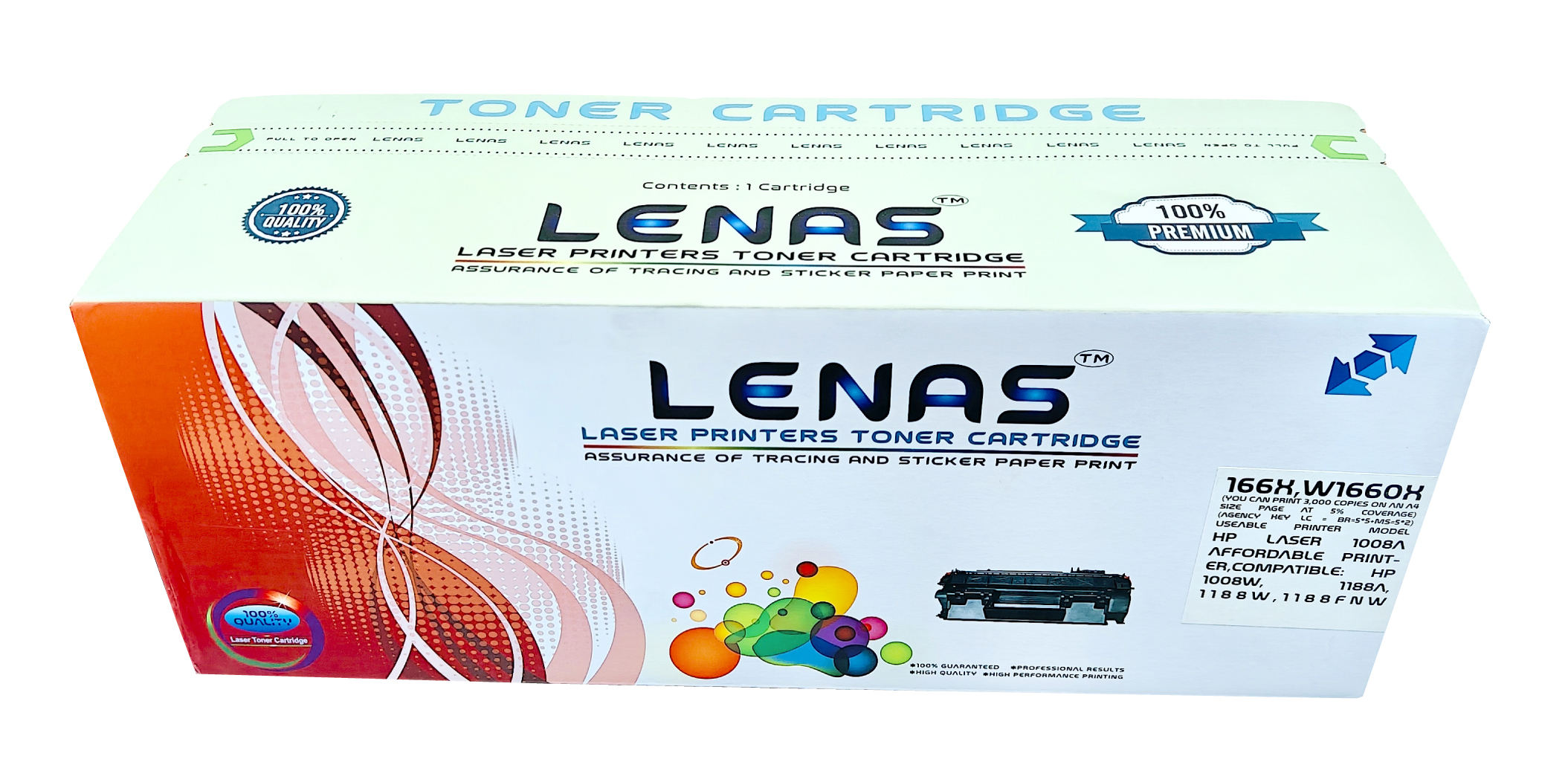 Lenas Toner Cartridge 166X, W1660X image 4