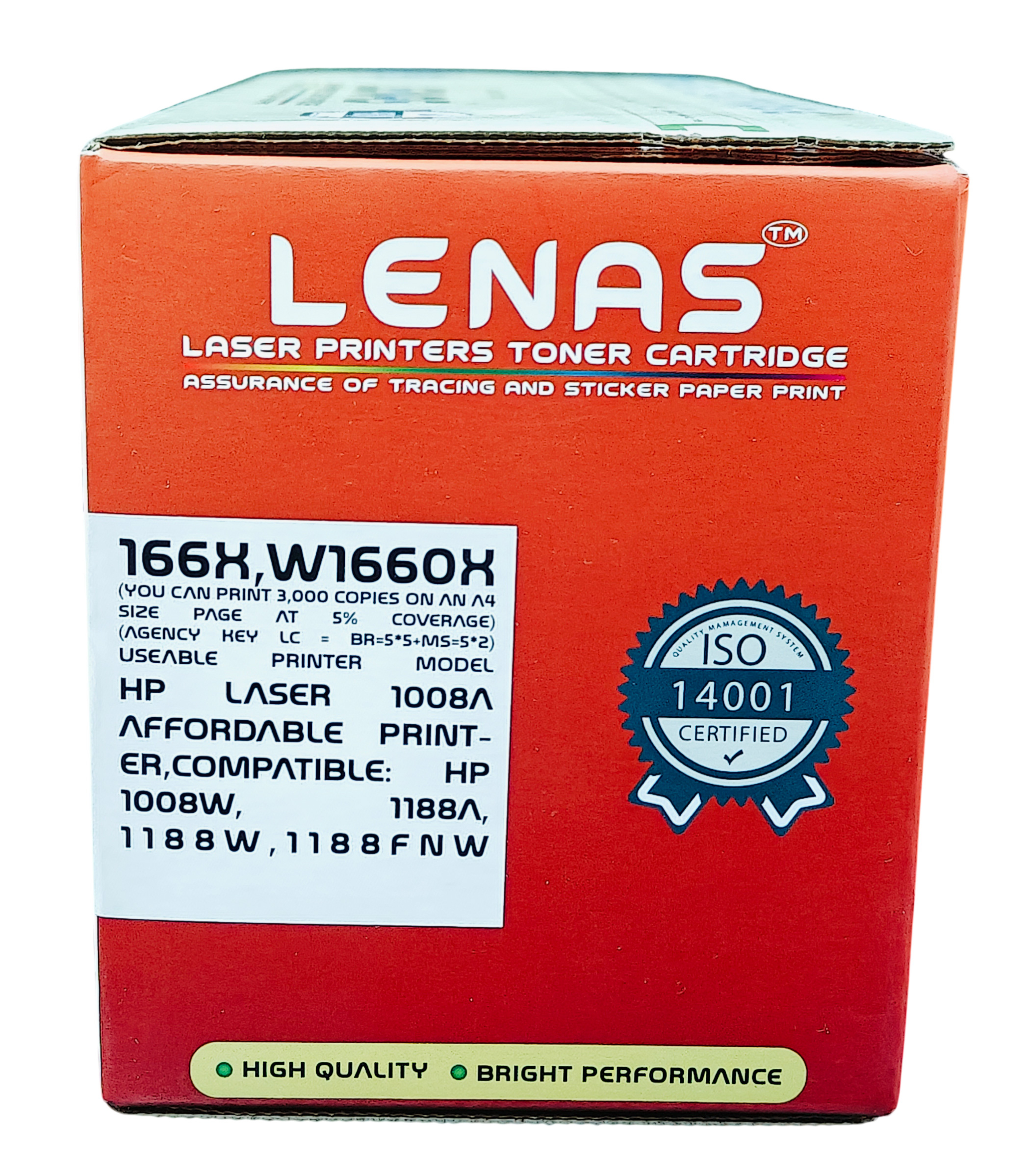 Lenas Toner Cartridge 166X, W1660X image 5