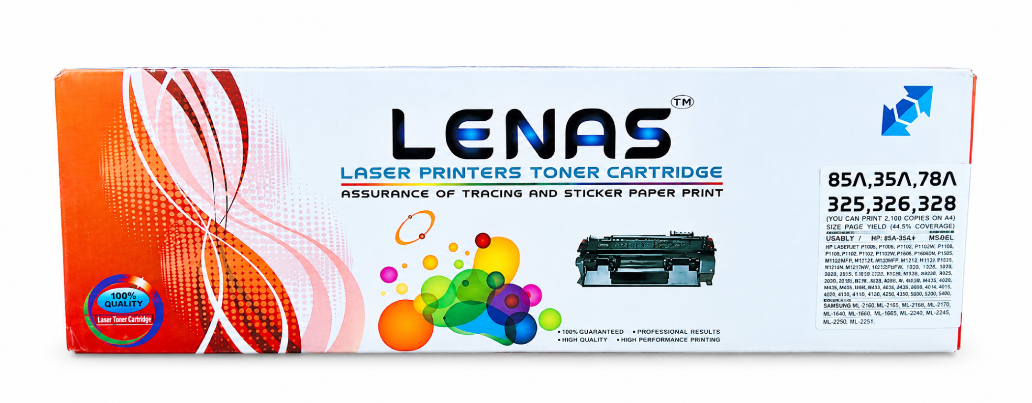 Lenas Toner Cartridge 85A, 35A, 78A, CRG 325, 326, 328 image 6